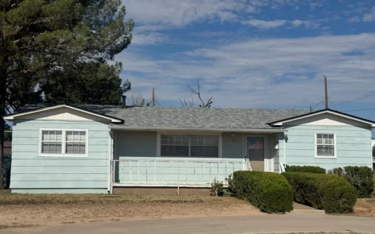 3 Bedroom Home Sits On Corner Lot For Sale In Fort Stockton TX