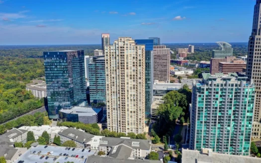 Luxury 21st-Floor Condo with City Views at The Paramount Buckhead
