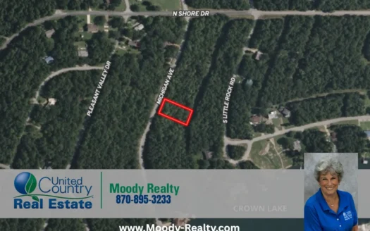 Horseshoe Bend Arkansas Lot Near Crown Lake