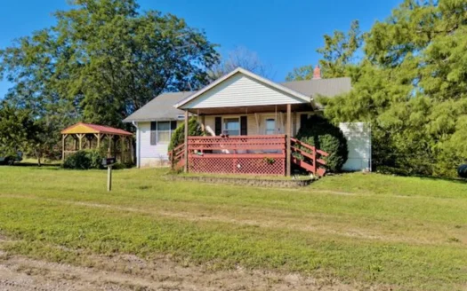 Home with Three-Car Shop for Sale in McFall, Missouri