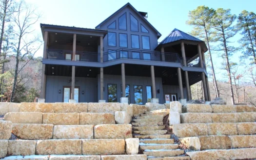 Luxury Mountain Home Water Views For Sale Sardis Lake Clayton, OK