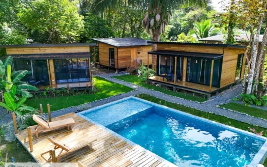 New Turnkey Rental Cabins with Pool, Big Creek, Bocas del Toro