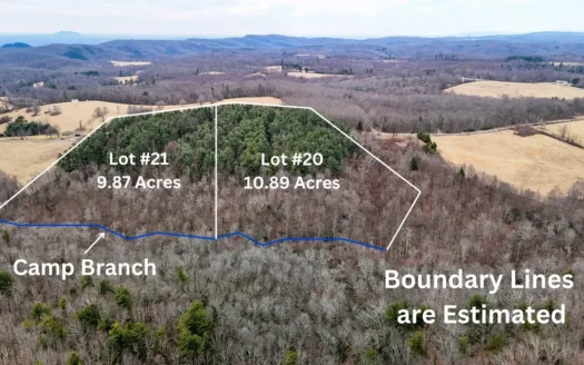 20.75 Acres±  Of Land For Sell In Patrick County, Va