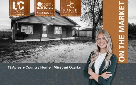 Country Home & Acreage for sale in the Missouri Ozarks