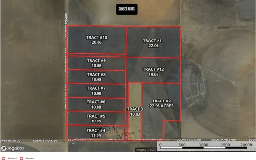 Tracts for sale near Shallowater.