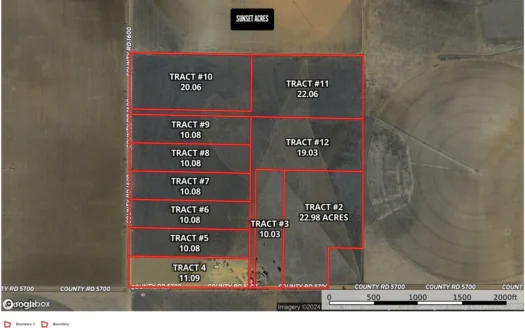 Tracts for sale near Shallowater.