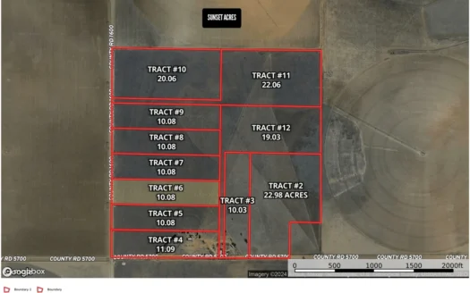 Tracts for sale near Shallowater.