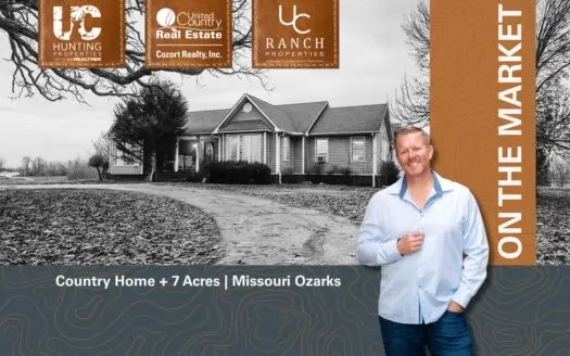 Spacious Country Home for sale in the Missouri Ozarks