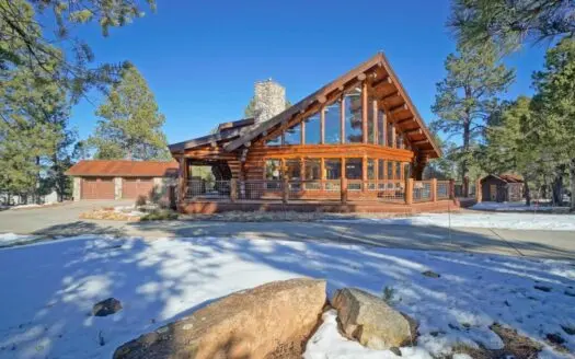 Exceptional Colorado Log Home for Sale in Ridgway, Colorado