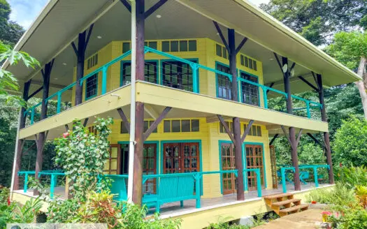 Titled Waterfront Home with Elevated Sea Views and Breezes