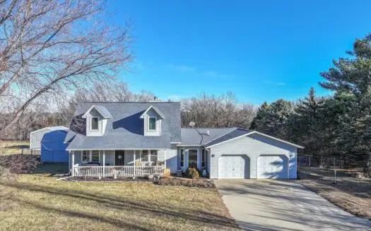 Quiet Country 3 BR Home for Sale in Missouri Valley, Iowa