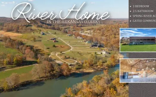 Spacious Home in Gated Community Near the River | Arkansas Ozarks