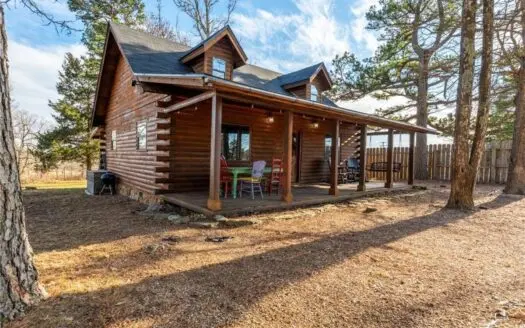 Newton County Log Cabin Home For Sale Nightly Rental Potential