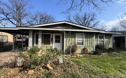 Home For Sale with Separate Garage Apartment in Abilene, TX