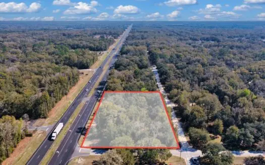 Prime Commercial–1.84 Acre Corner Lot On Us 19 Near Chiefland Fl