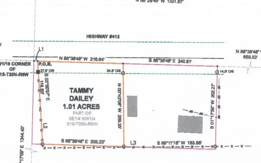Land on Highway for sale Fulton County AR