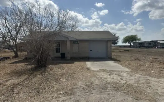 3 Bedroom Home one bth on Two Lots Offering Space and Opportunity