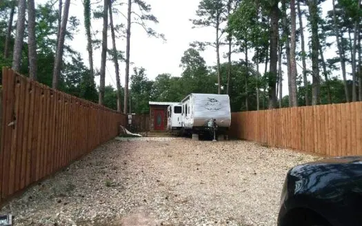 RV, Trailer, or Tiny House Lot Close to Lake Cypress Springs TX