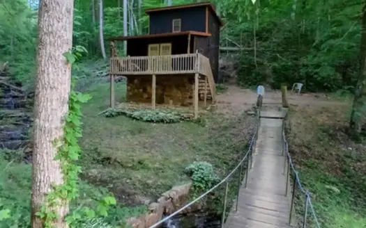 28.2 Acres and 1 BR 1 BA Cabin for sale Hancock County, Tennessee