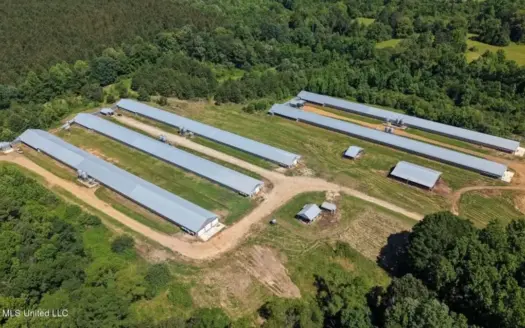 Carthage MS Turnkey 5-House Breeder Poultry Farm