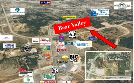 Commercial Land for Sale in South Central Missouri Ozarks