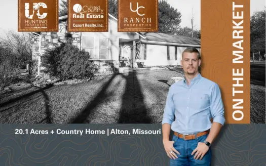 Country Home & Acreage for sale in the Missouri Ozarks