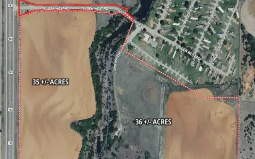 OK Hwy 183 Frontage in Washita County for Sale