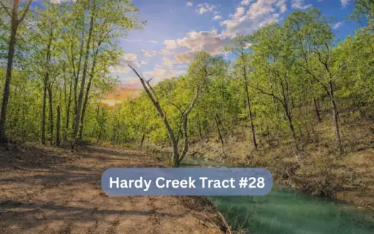 Hardy Creek Estates Tract #28- 11 ACRES W/ HARDY CREEK FRONTAGE