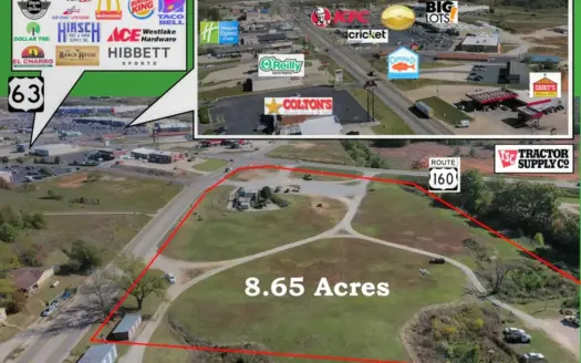 Highway Frontage Commercial Property in West Plains Missouri
