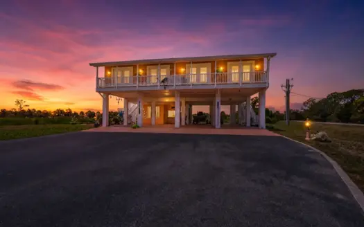 Income-Producing Coastal Duplex with Gulf Views in Suwannee, FL