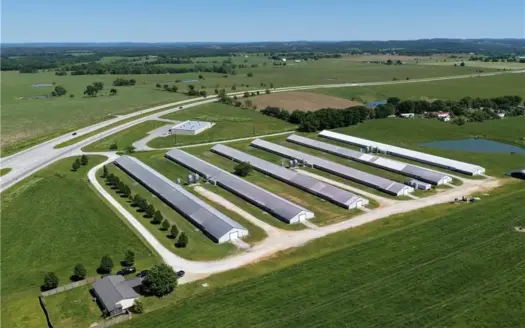 Northwest Arkansas Poultry Farm For Sale on 13+ Acres + More!