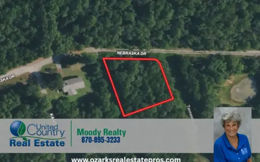 Prime Wooded Corner Lot in Horseshoe Bend Arkansas