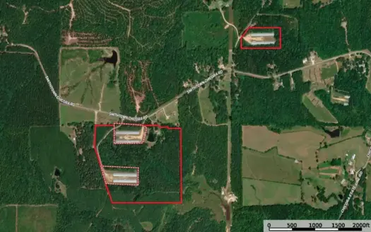 State Line MS 6 House Poultry Farm on 53 Acres