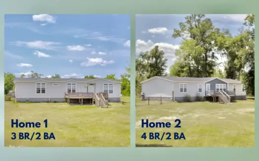 Two Homes 10 Acres Family Compound Rental Income In North Florida