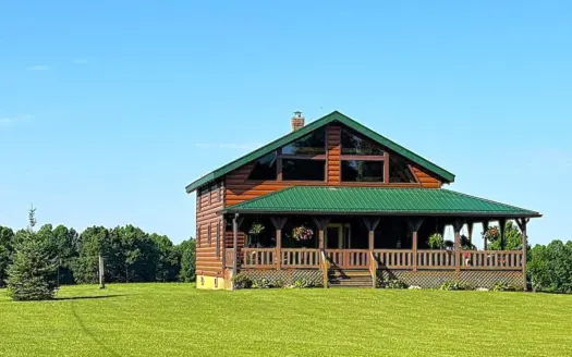 Timber Frame Home on 149+/- Ac. – Cottage – Cabin – Liberty, KY.