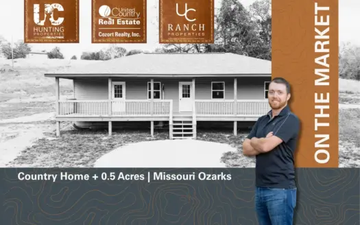 Country Home + 0.5 Acres in the Missouri Ozarks | Ozark County