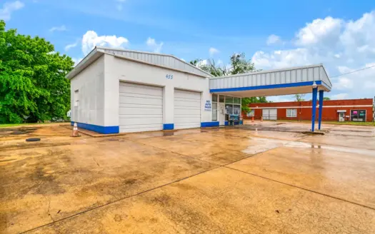 High Visibility Corner Commercial Lot | 455 N Main St Paris