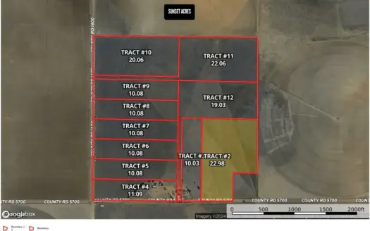 22.98 acre tract near Shallowater, Texas.