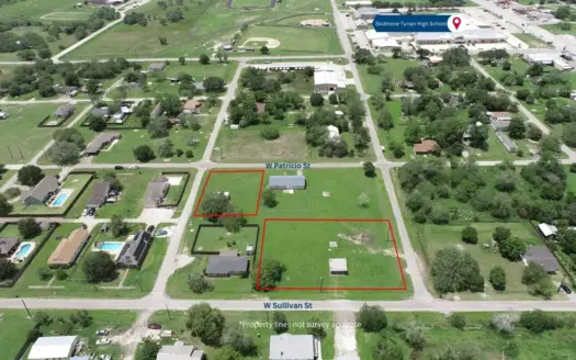 Multiple Lots for Sale in Skidmore, TX