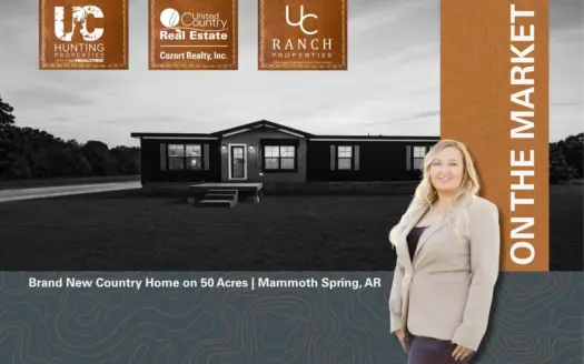 Brand New Country Home on 50 Acres | Mammoth Spring, Arkansas