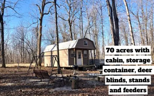 Hunting Land with Cabin for Sale in Arkansas