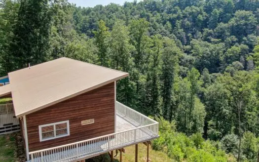 Mountain Home for Sale with Creek Frontage in Max Meadows Va