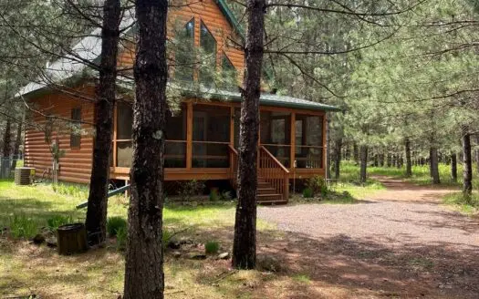 Knotty Pine Home on 10 Acres for Sale in Willow River Mn