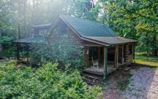 Log Cabin Secluded on 12 Wooded Acres, 11 Miles from Salem!