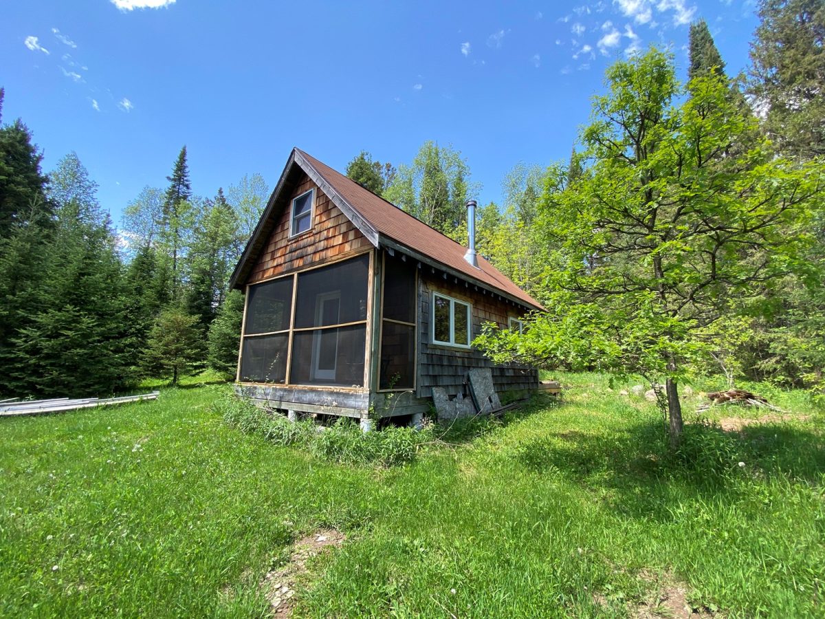 One-room Cabin on 7+ Wooded Acres for Sale in Finlayson Mn
