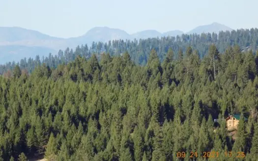 Off Grid Montana Mountain Log Cabin