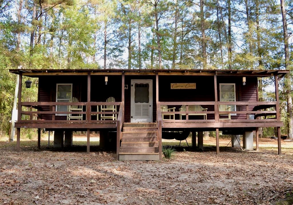 Secluded Riverfront Cabin for Sale on Bogue Chitto River Ms