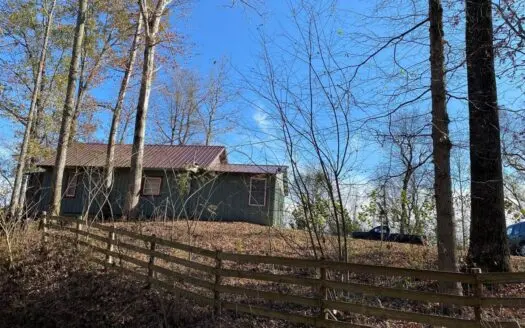 Cabin for Sale in Tn Near Tn River, Private Setting