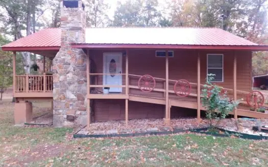Western Cedar Cabin Home on Acreage Compton Ar for Sale