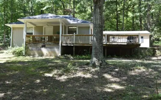 Tn River Home for Sale on 2 Private Ac, Storage Bldg. & Shop